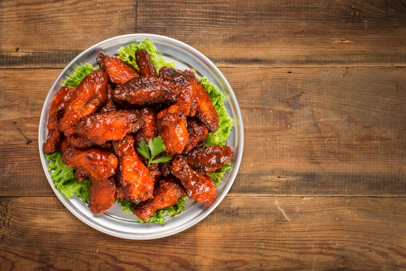 Spicy Korean BBQ wings