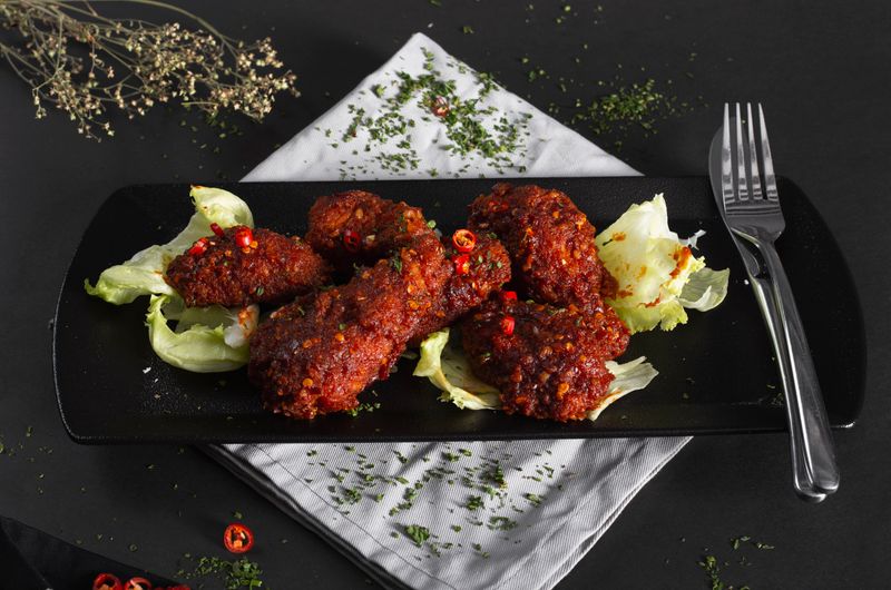 Nashville hot boneless chicken