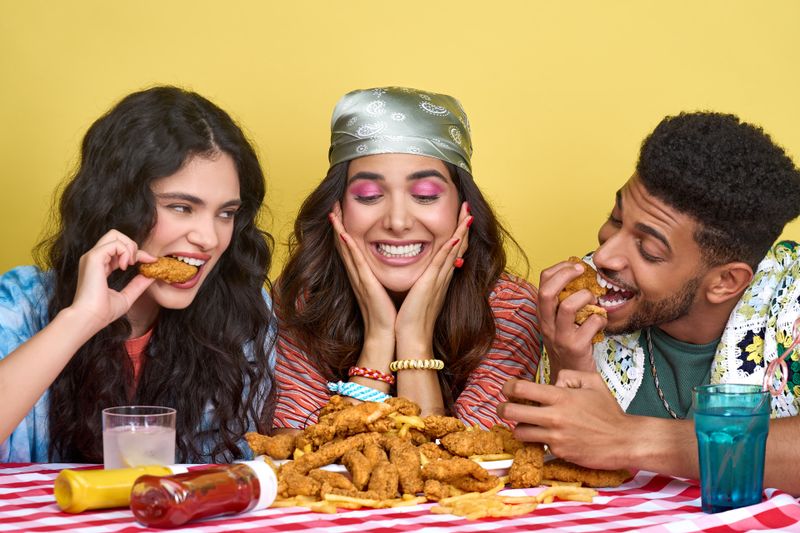 Large family wing party platter