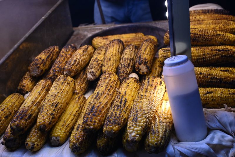 Corn on the cob side